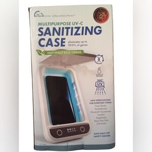 Multipurpose UV-C Sanitizing Case - White